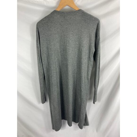 Halogen Grey Longline Cardigan Size Medium - Picture 3 of 3